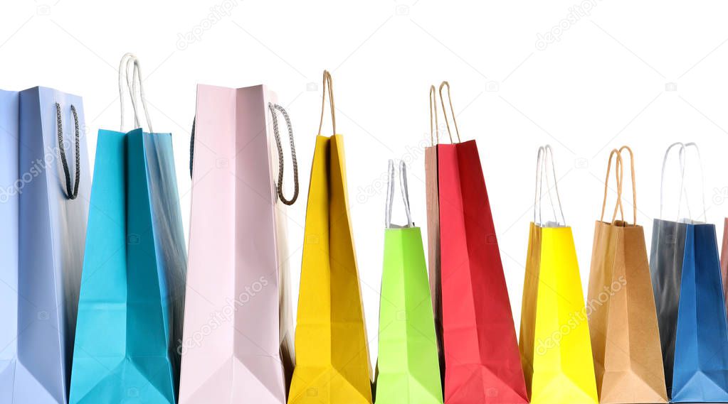 Shopper personalizzate pronte per essere consegnate ai clienti