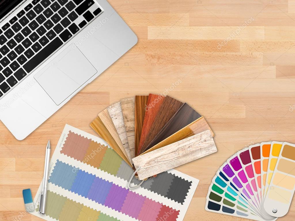 Fotografie di prodotti inserite in un catalogo stampato